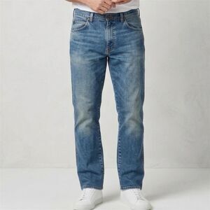 Wrangler Jeans Sz 34X31 Vintage old school Denim Straight Dad 90s Cowboy